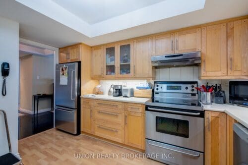 77 Carlton Street Suite 1203 - Kitchen